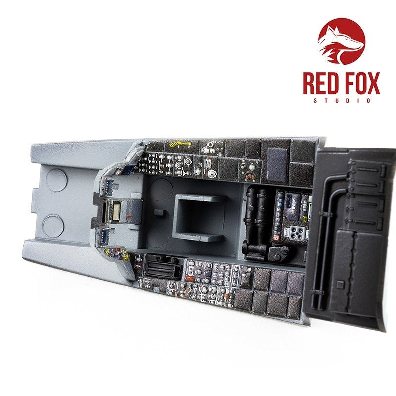 Red Fox Studio QS-48104 YF-23 Black Widow II (for Hobby Boss kit) 1/48 – zdjęcie 8