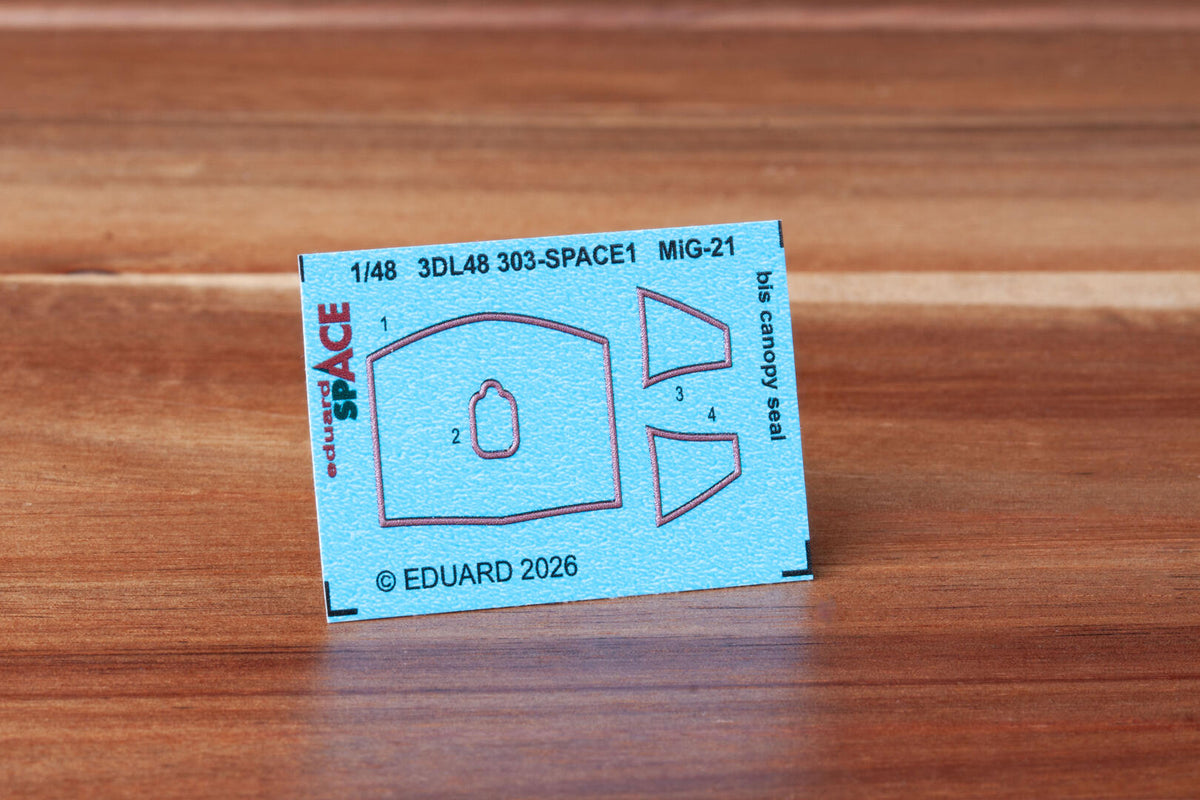 Eduard 3DL48303 MiG-21 bis Canopy Seal Space Set for EDUARD 1/48 – zdjęcie 3