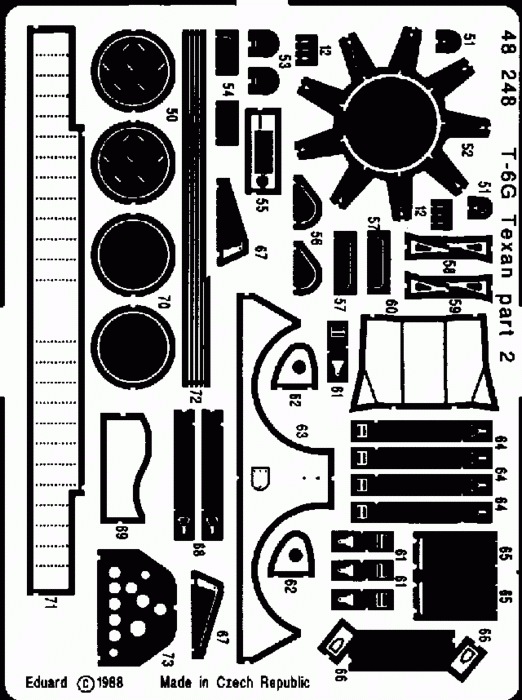 Eduard 48248 T-6G Texan 1/48 OCIDENTAL – image 2