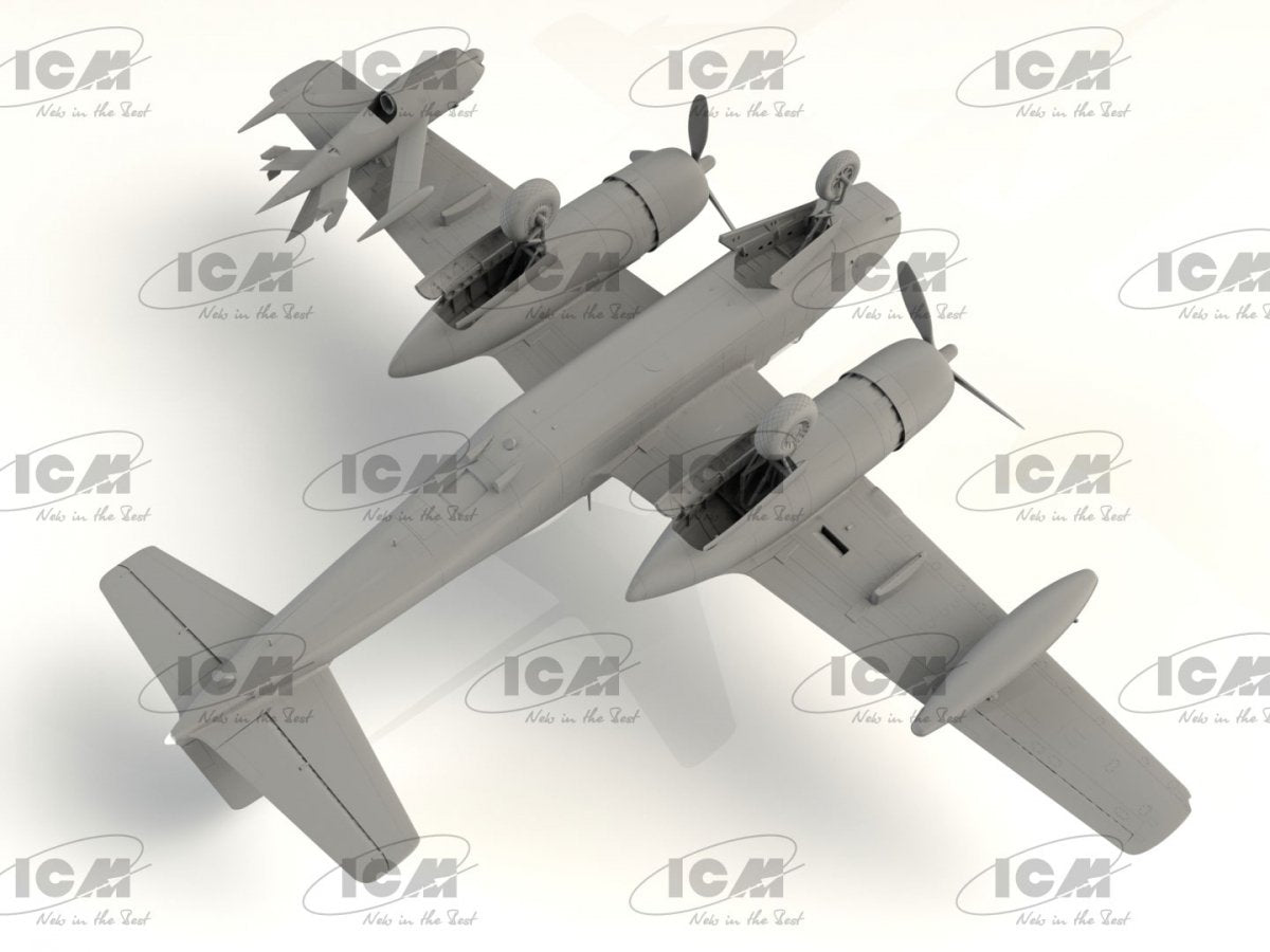 ICM 48289 Jig Dog JD-1D Invader with KDA-1 drone 1/48 – image 7