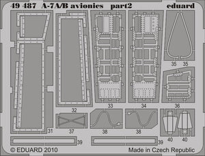 Eduard 49487 A-7A/ B avionics 1/48 Hobby Boss – image 2