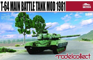 Modelcollect UA72014 T-64 Main Battle Tank Mod. 1981 1/72