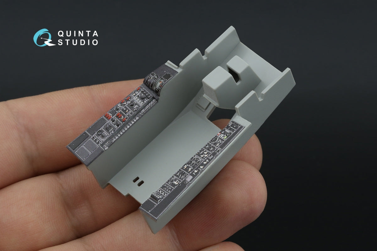 Quinta Studio QDS-32246 F-104A 3D-Printed &amp;amp; colored Interior on decal paper (Italeri) (Small version) 1/32 – image 9