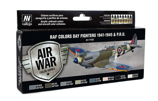 Vallejo 71162 RAF Colors Day Fighters 1941-1945 &amp;amp; P.R.U.