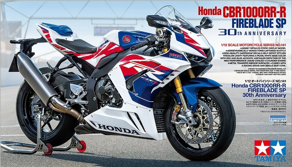 Tamiya 14141 Honda CBR1000RR-R - 30th Anniversary 1/12
