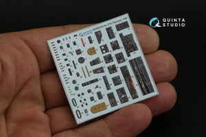 Quinta Studio QD48229 He 219 3D-Printed &amp;amp; coloured Interior on decal paper (Tamiya) 1/48 – zdjęcie 11