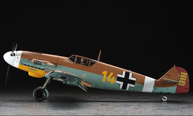 Hasegawa ST31 MESSERSCHMITT Bf109F-4 TROP 1/32 – zdjęcie 3