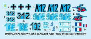 Trumpeter 09540 Pz.Kpfw.VI Ausf.E Sd.Kfz.181 Tiger I (Late Production) w/Zimmerit 1/35 – image 18