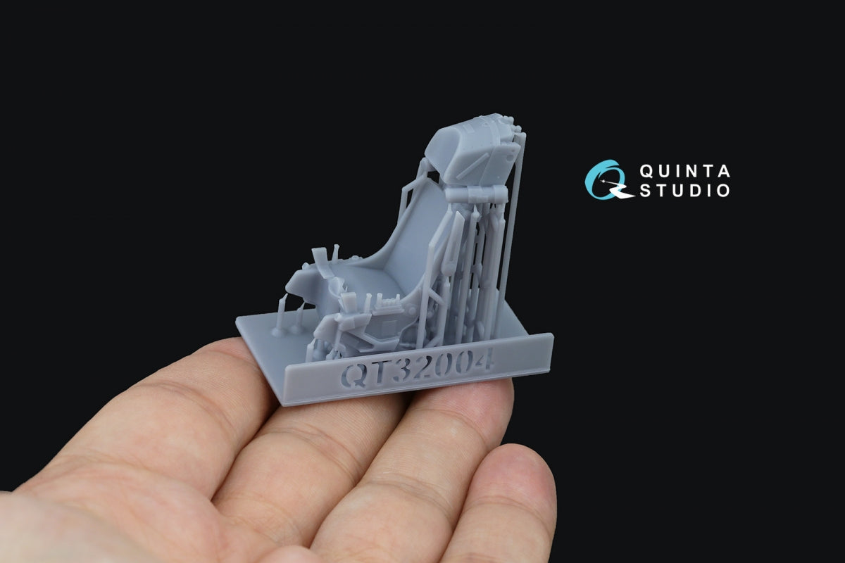 Quinta Studio QR+32039 K-36DM Series2 (late) ejection seat (for MiG-29, MiG-31, Su-27, Su-33, Su-34 aircraft since 2008) (All kits) 1/32 – image 5