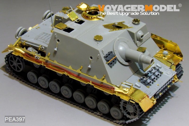 Voyager Model PEA397 WWII German Sturmpanzer IV Brummbar Late Version Side Skirts（For DRAGON 6081) 1/35 – zdjęcie 4