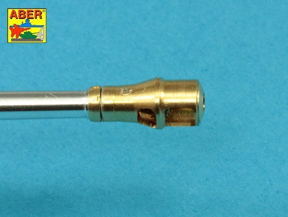 Aber 35L-241 7.5 cm barrel with muzzle brake for Panther Ausf.A (1/35) – image 5