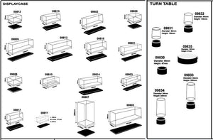 Trumpeter 09809 DISPLAY CASE 359mm x 89mm x 89mm – zdjęcie 3