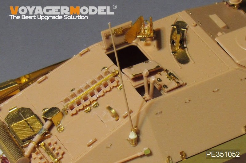 Maquette Voyager PE351052A Chasseur de chars allemand Sd.Kfz.138/2 Hetzer (version initiale) pour ACADMY 13278, échelle 1/35 – image 13