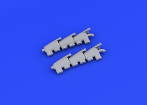 Eduard 648182 Spitfire Mk. V exhaust stacks fishtail 1/48 (AIRFIX) – zdjęcie 2