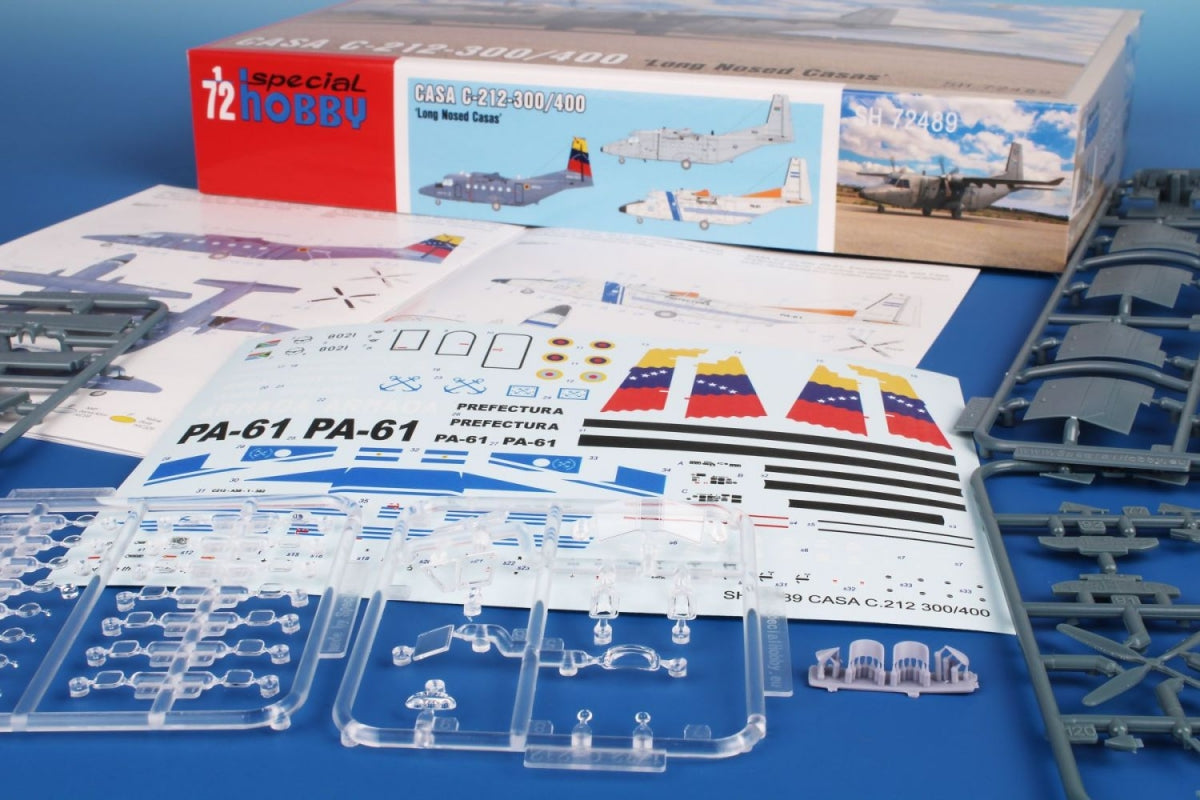 Special Hobby 72489 CASA C-212-300/400 &amp;#39;Long Nosed Casas&amp;#39; 1/72 – zdjęcie 9
