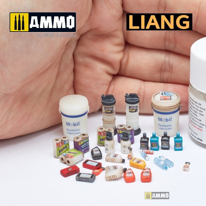 Liang 0410 3D-print Model Civilian Supplies 1/35 – zdjęcie 4