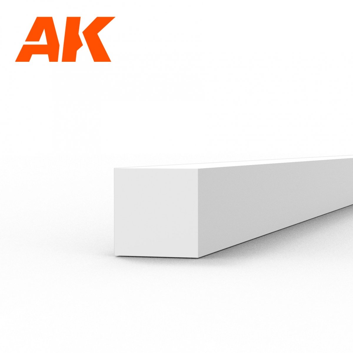 AK Interactive AK6529 STRIPS 2.00 X 2.00 X 350MM – STYRENE STRIP – (9 UNITS) – image 2