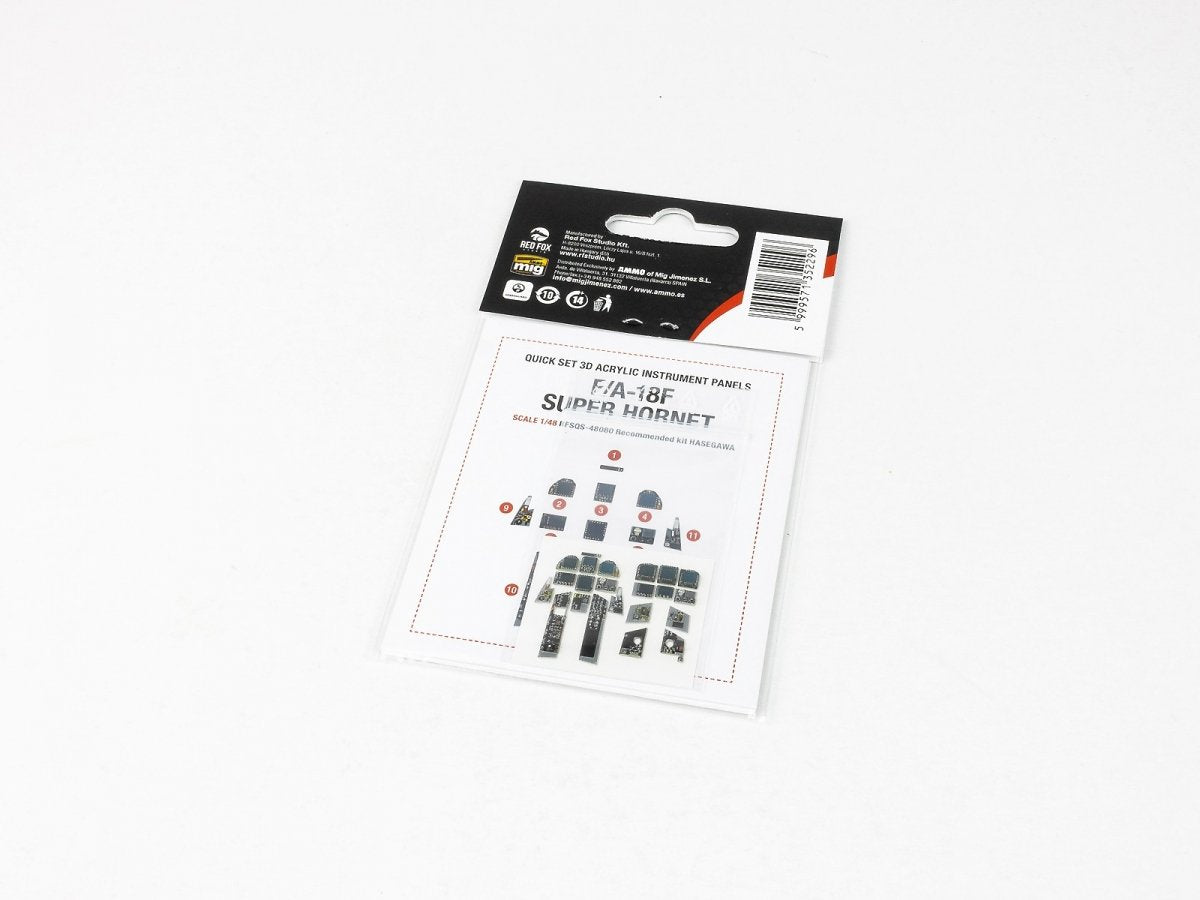 Red Fox Studio QS-48080 F/A-18F Super Hornet Hasegawa 1/48 – zdjęcie 2