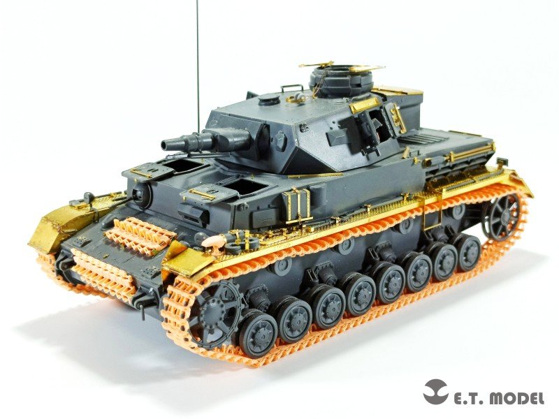 ET Model P35-020 WWII German Pz.Kpfw.III/IV（Type 3A）Workable Track ( 3D Printed ) 1/35 – image 4