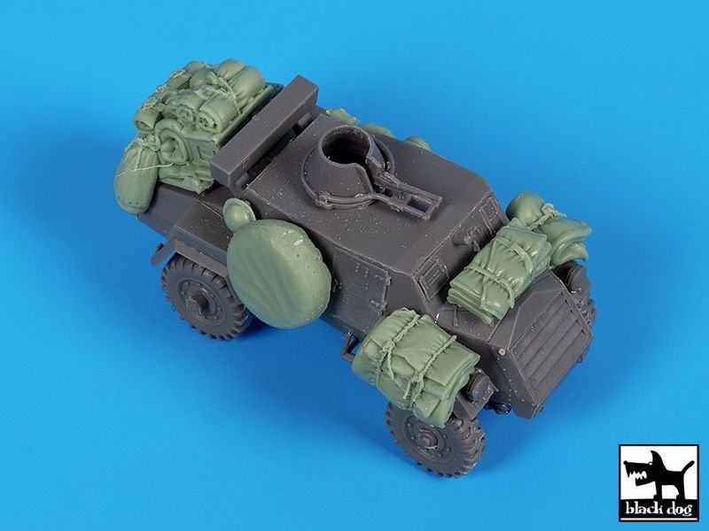 Ensemble d'accessoires Black Dog T72122 Otter pour maquettes IBG au 1/72