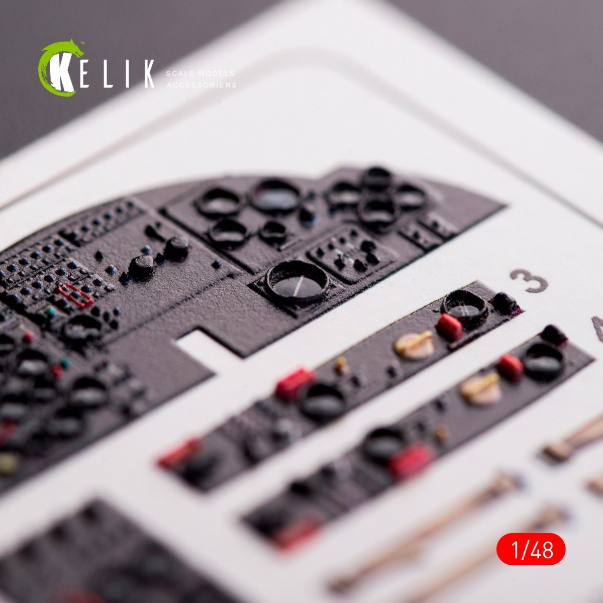 KELIK K48001 AN-2 COLT INTERIOR 3D DECALS FOR HOBBY BOS KIT 1/48 – image 2