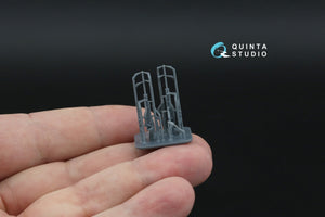 Quinta Studio QT72052 Browning .50 AN_M2 (flexible) Machine Gun, 2 pcs (for all kits) 1/72