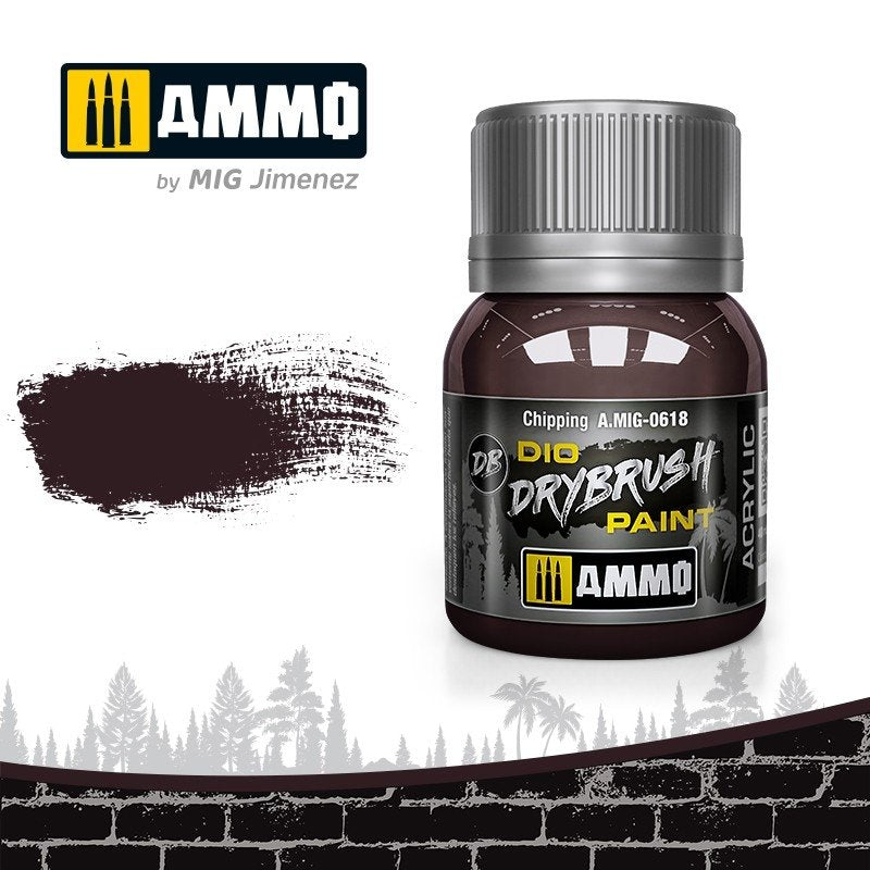Ammo of Mig 0618 DRYBRUSH Chipping 40ml