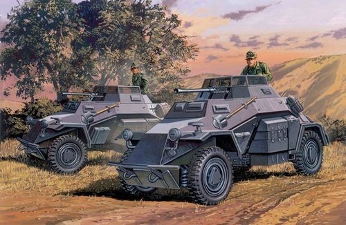 Dragon 7393 Sd. Kfz.222 Leichte Panzerspahwagen 1/72