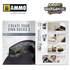 Ammo of Mig 6930 AMMO WARGAMING UNIVERSE Book 11 – Create your own Rocks (English, Castellano, Polish) – image 3