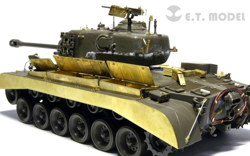 ET Model E35-023 US M26 PERSHING Medium Tank (For TAMIYA 35254) (1/35) – image 3