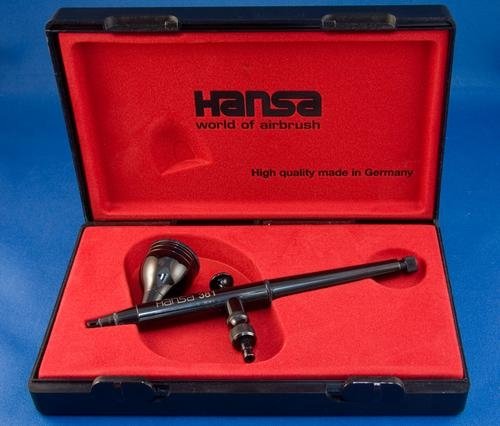 Harder &amp;amp; Steenbeck 213815 Aerograf Hansa 381 Black – zdjęcie 2