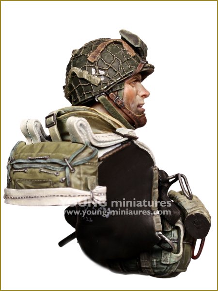 Young Miniatures YM1893 US Airborne Normandy 1944 1/10 – zdjęcie 5
