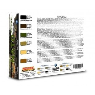 Lifecolor CS02 Acrylic paint set NATO Vehicles 6x22ml – image 2