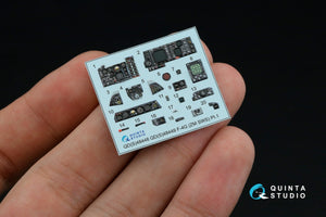 Quinta Studio QD+48448 F-4G early 3D-Printed &amp;amp; coloured Interior on decal paper (Zoukei Mura SWS) (with 3D-printed resin parts) 1/48 – zdjęcie 4