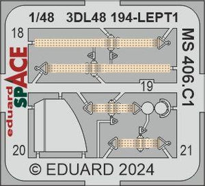Eduard 3DL48194 MS 406. C1 SPACE DORA WINGS 1/48 – zdjęcie 2