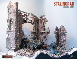RT-Diorama 35303 Diorama-Base: &amp;quot;Stalingrad tractor factory&amp;quot; 1/35 – zdjęcie 3