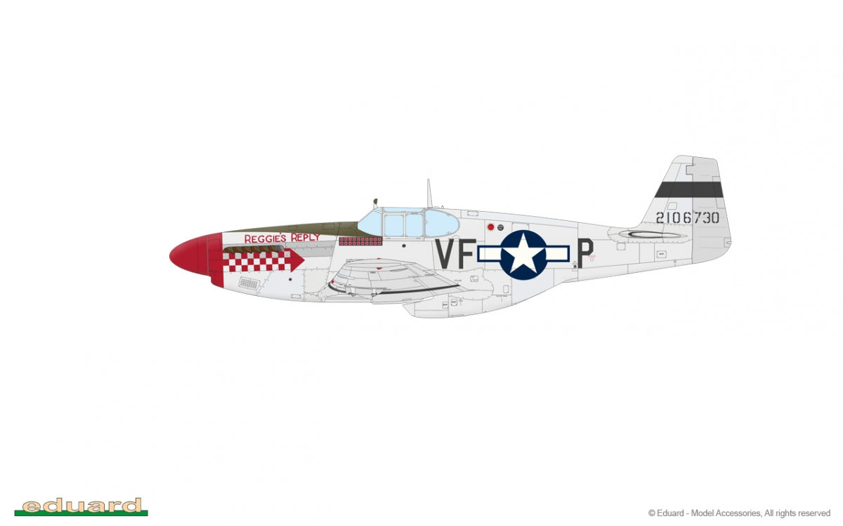 Eduard 82107 P-51B Mustang Birdcage canopy 1/48 – zdjęcie 7