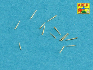 Aber 1/700L-40 Set of 16 pcs 3.7 cm Flak 42 gun barrels for German war ships 1/700