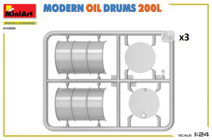 MiniArt 24008 MODERN OIL DRUMS 200L 1/24 – zdjęcie 4