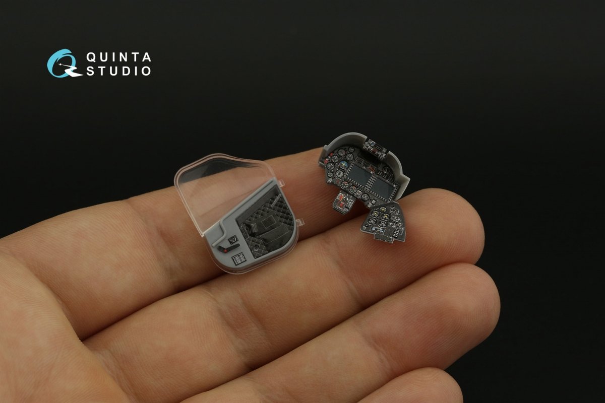 Quinta Studio QD48295 Mi-35M 3D-Printed &amp;amp; coloured Interior on decal paper (Zvezda) 1/48 – zdjęcie 6