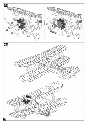 Armory Models 48001 Fairey Flycatcher British interwar FAA Fighter, early version, w/ Jaguar-III engine 1/48 – zdjęcie 21