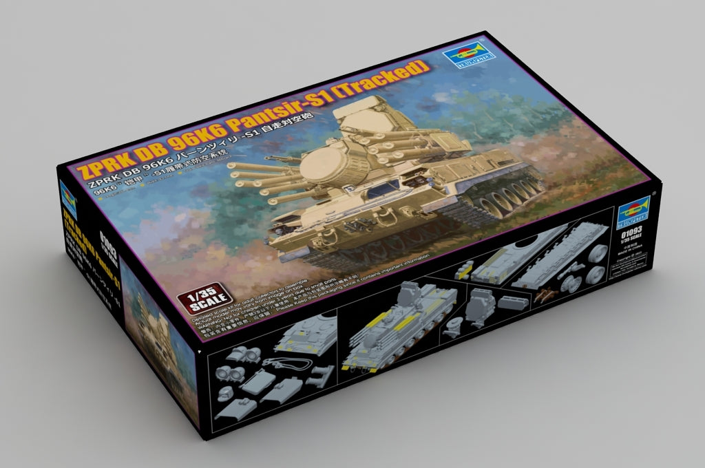 Trumpeter 01093 ZPRK DB 96K6 Pantsir-S1 (Tracked) 1/35 – zdjęcie 2