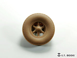 E.T. Model P35-134 WWII German Sd.Kfz.7(8t) Sagged Front Wheels &amp;amp; Spare Wheel Type.3 for Dragon / Trumpeter kit 1/35 – zdjęcie 4