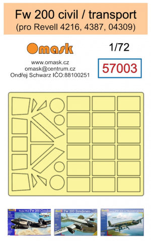 Omask 57003 Fw 200 civil / transport (Revell) 1/72