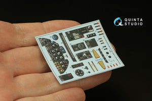 Quinta Studio QD32165 Do 335A-0 3D-Printed &amp;amp; coloured Interior on decal paper (Zoukei-mura) 1/32 – zdjęcie 10