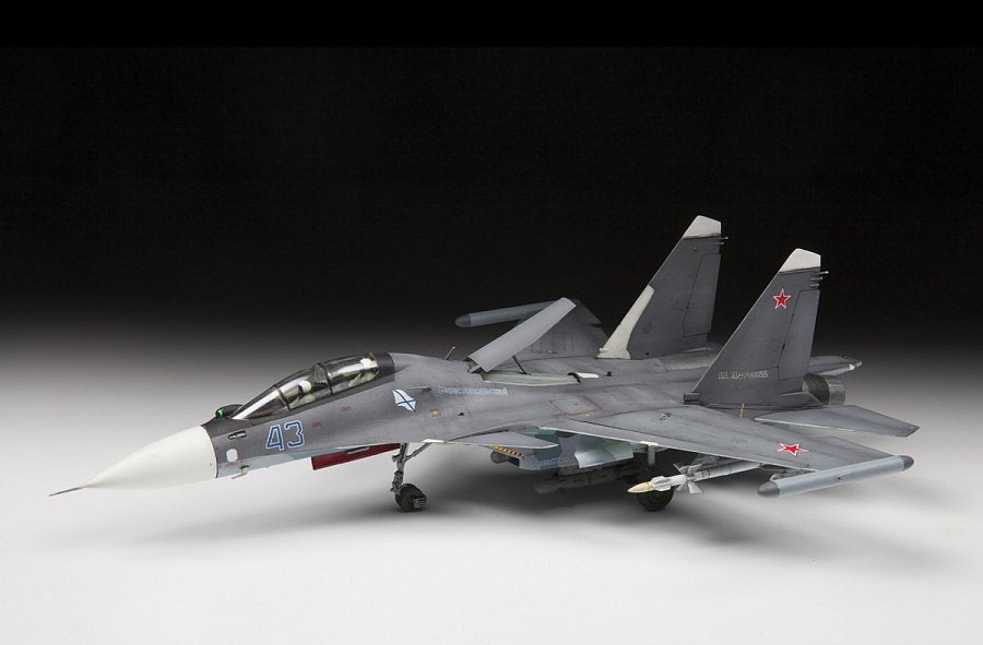 Zvezda 7314 Russian air superiority fighter SU-30SM &amp;quot;FLANKER C&amp;quot; 1/72 – zdjęcie 3
