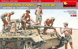 AK Interactive AK35504-B PZ.KPFW.IV AUSF.D AFRIKA KORPS + 5 FIGURES GERMAN TANK CREW AFRIKA KORPS 1/35 – zdjęcie 6