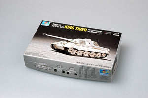 Trumpeter 07292 King Tiger Porsche Turret w/Zimmerit 1/72 – zdjęcie 3