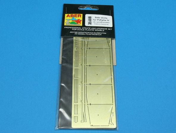 Aber 35A018 Side skirts for PzKpfw IV(G), Brumbar (early) (1/35) – image 3