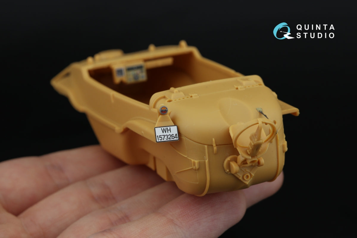 Quinta Studio QDS-35146 Schwimmwagen Type 166 3D-Printed &amp;amp; colored Interior on decal paper (Hero) (Small version) 1/35 – image 10